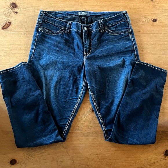 Silver Jeans, Suki Mid-Rise, Super Skinny, Size 18 - Picture 2 of 2